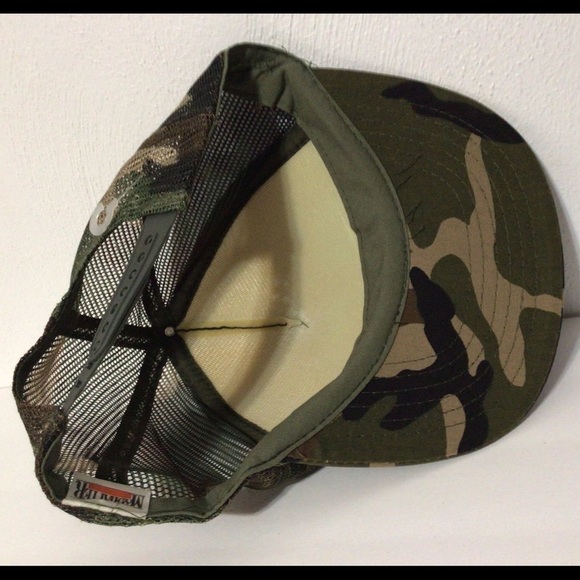 171 Cam Snapback Camo Foam Trucker w Mesh Hat Cap - Picture 6 of 8